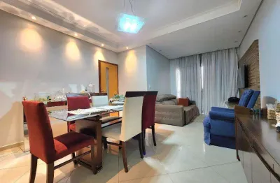 Apartamento à venda em nova odessa, parque fabrício, com 3 quartos, com 79 m², edifício girassol