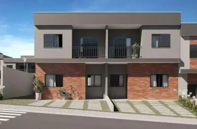 Casa à venda em americana, jardim mirandola, com 2 suítes, com 74 m², residencial jatobá