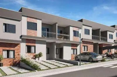 Casa à venda em americana, jardim mirandola, com 2 suítes, com 74 m², residencial jatobá