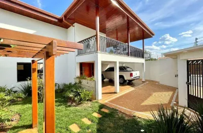 Casa à venda em santa bárbara d'oeste, vila linópolis i, com 3 suítes, com 414 m²
