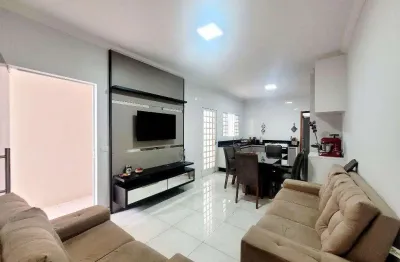Casa à venda em santa bárbara d'oeste, parque planalto, com 3 quartos, com 113 m²