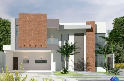 Casa à venda em santa bárbara d'oeste, loteamento beira rios, com 4 suítes, com 266 m²