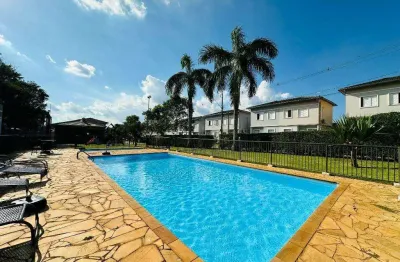 Casa à venda em americana, chácara letônia, com 3 quartos, com 119.92 m², condomínio spazio beach