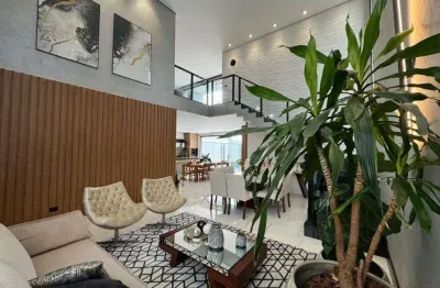 Casa à venda em americana, riviera tamborlim, com 3 suítes, com 300 m², condomínio phillipson park