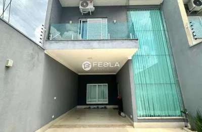 Casa à venda em americana, jardim terramérica i, com 3 suítes, com 150 m²