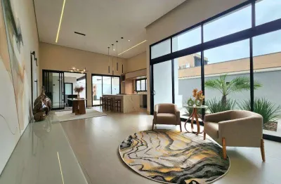 Casa à venda em americana, jardim américa, com 3 suítes, com 238 m², fazenda santa lúcia residencial