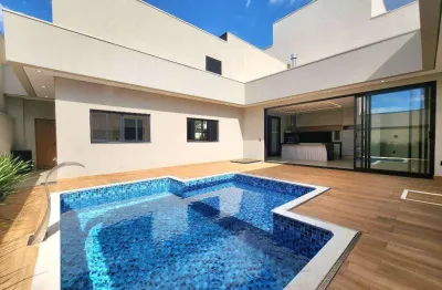 Casa à venda em americana, chácara letônia, com 3 suítes, com 280 m², condomínio phillipson park