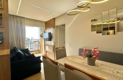Apartamento à venda em santa bárbara d'oeste, vila siqueira campos, com 2 quartos, com 56 m²