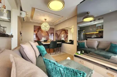 Apartamento à venda em americana, vila jones, com 3 quartos, com 70 m², golden star