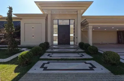 Casa à venda em nova odessa, estância hípica, com 4 suítes, com 450 m², condomínio estância hipica