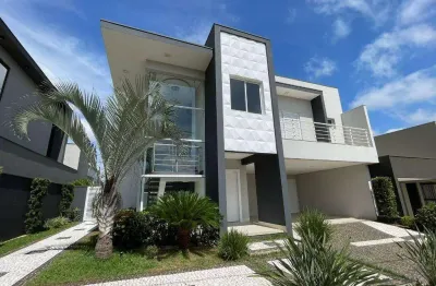 Casa para alugar em americana, condomínio phillipson park, com 3 suítes, com 266.39 m²