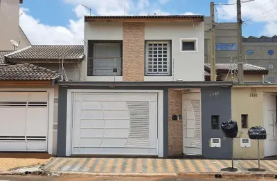 Casa à venda em americana, jardim ipiranga, com 3 quartos, com 186 m²