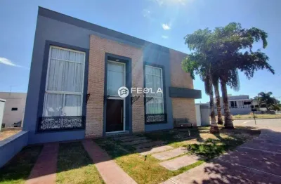Casa para alugar em americana, loteamento residencial jardim dos ipês amarelos, com 3 suítes