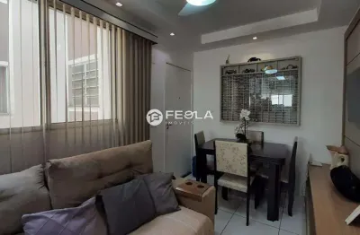 Apartamento à venda em americana, loteamento industrial machadinho, com 2 quartos, com 48 m²