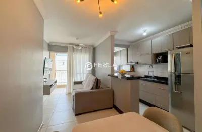 Apartamento à venda em santa bárbara d'oeste, jardim são luiz, com 2 quartos, com 50 m²