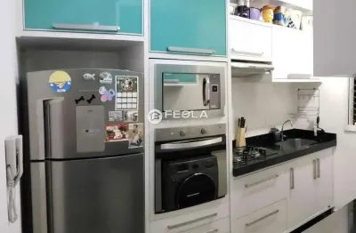 Apartamento à venda em americana, parque universitário, com 3 quartos, com 60 m²