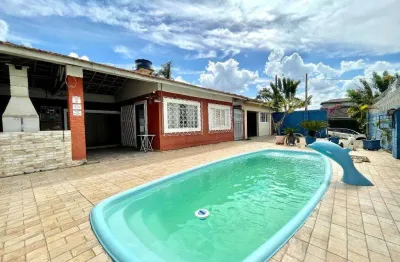 Casa à venda em americana, balneário riviera, com 1 quarto, com 100 m²