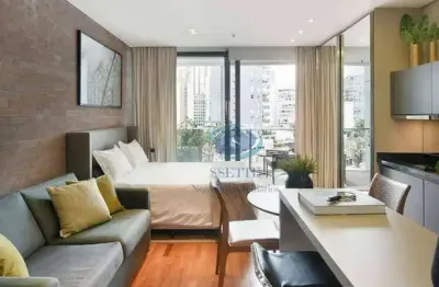 Flat com 1 dormitório à venda, 36 m² por r$ 970.000,00 - vila olímpia - são paulo/sp