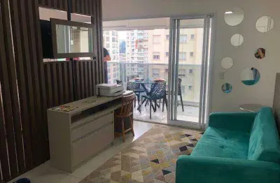 Apartamento com 1 dormitório à venda, 50 m² por r$ 750.000,00 - brooklin - são paulo/sp