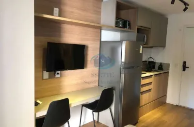 Studio com 1 dormitório para alugar, 25 m² por r$ 3.930,00/mês - campo belo - são paulo/sp