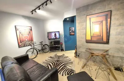 Apartamento com 1 dormitório à venda, 43 m² por r$ 450.000,00 - vila andrade - são paulo/sp