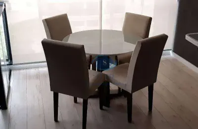 Apartamento mobiliado a venda na vila mariana, a 8 minutos a pé da estação do metrô santa cruz