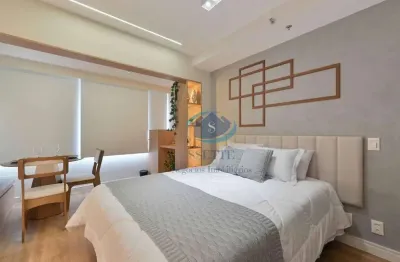 Studio com 1 dormitório, 29 m² - venda por r$ 520.000,00 ou aluguel por r$ 3.873,25/mês - chácara klabin - são paulo/sp