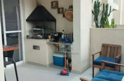 Apartamento com 3 dormitórios para alugar, 69 m² por r$ 3.490,00/mês - vila caraguatá - são paulo/sp