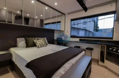 Studio mobiliado para locação em moema, a 500 metros do metrô eucaliptos