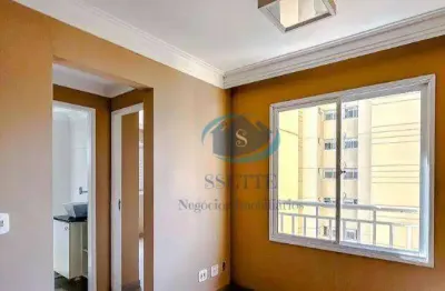 Apartamento com 2 dormitórios para alugar, 44 m² por r$ 2.275,00/mês - jardim maria estela - são paulo/sp