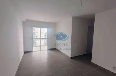 Apartamento com 3 dormitórios para alugar, 70 m² por R$ 3.570,00/mês - Rudge Ramos - São Bernardo do Campo/SP