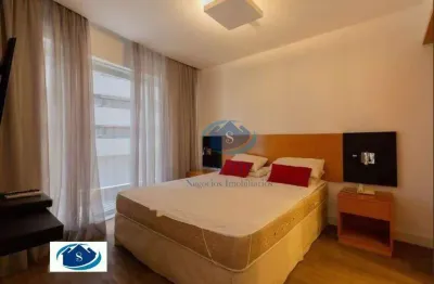 Flat com 1 dormitório à venda, 27 m² por r$ 434.000,00 - paraíso - são paulo/sp