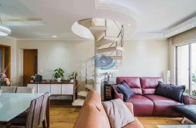 Cobertura com 3 dormitórios à venda, 220 m² por r$ 1.166.000,00 - bosque da saúde - são paulo/sp