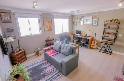 Apartamento com 1 dormitório à venda, 36 m² por r$ 450.000,00 - chácara inglesa - são paulo/sp
