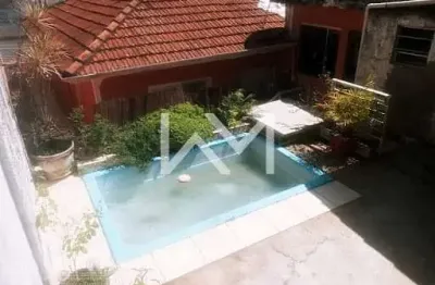 Excelente casa térrea com piscina, churrasqueira, 2 dormitórios e 1 banheiro  em vila moreira  -  g