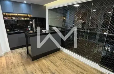 Apartamento à venda com 106m², com 3 quartos, 1 suíte, varanda gourmet e fino acabamento, jardim fl