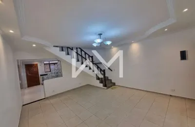 Excelente sobrado com 2 dormitórios, área gourmet completa e 2 vagas de garagem na vila galvão, pró