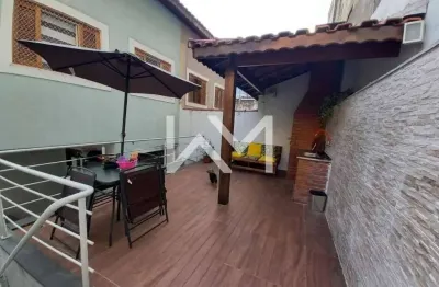 Sobrado à venda oom 3 quartos sendo 1 suíte e 2 vagas na vila rio de janeiro, guarulhos, sp