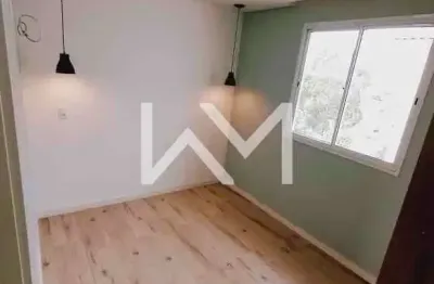 Apartamento para locação mobiliado com 2 dormitórios, 1 banheiro, 1 vaga de garagem, 40m², jardim a