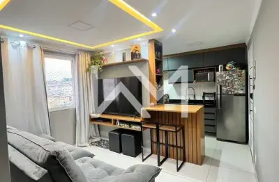 Apartamento à venda no condomínio fatto faria lima com 2 dormitórios, 1 banheiro, 1 vaga de garagem