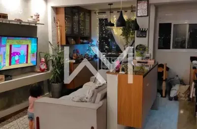 Apartamento semi mobiliado para locação com 2 dormitórios, sendo 1 suíte, 2 banheiros, 1 vaga de ga