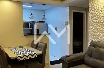 Apartamento à venda com 2 dormitórios, 1 banheiro, 1 vaga de garagem, 46m²,  água chata, guarulhos
