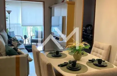 Apartamento de 59m2 todo reformado com 2 dormitórios à venda, jardim rosa de franca, guarulhos, sp