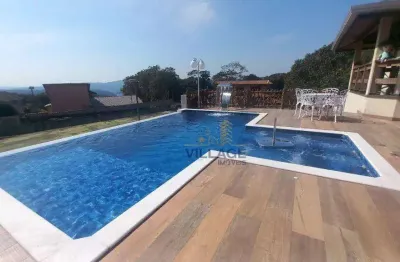Chácara com 3 dormitórios à venda, 3500 m² por r$ 2.350.000,00 - alpes de caieiras - caieiras/sp