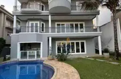 Casa com 5 dormitórios à venda, 600 m² por r$ 7.000.000,00 - residencial melville - santana de parnaíba/sp