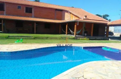 Chácara com 3 dormitórios à venda, 2000 m² por r$ 850.000,00 - canguerinha - mairinque/sp