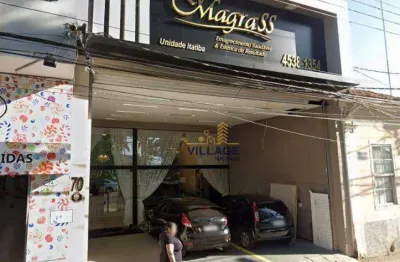 Salão para alugar, 369 m² por r$ 15.489,59/mês - centro - itatiba/sp