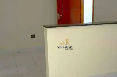 Apartamento com 1 dormitório para alugar, 46 m² por R$ 900,00/mês - Vila Jaguari - São Paulo/SP