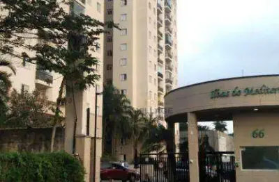 Apartamento com 3 dormitórios à venda, 72 m² por r$ 550.000,00 - núcleo residencial célia mota - barueri/sp