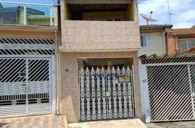 Sobrado com 2 dormitórios para alugar, 170 m² por r$ 2.800,00/mês - conjunto residencial vista verde - são paulo/sp